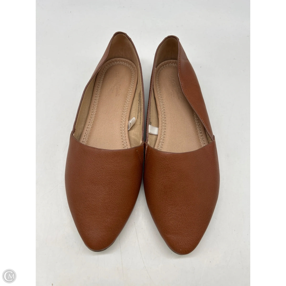 Shoes Flats By Universal Thread In Brown, Size: 6