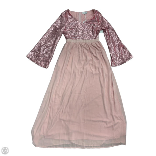Dress Party Long By Cmc In Pink, Size: M