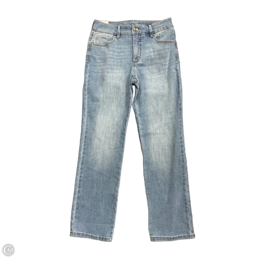 Jeans Straight By Gloria Vanderbilt In Blue Denim, Size: 8p