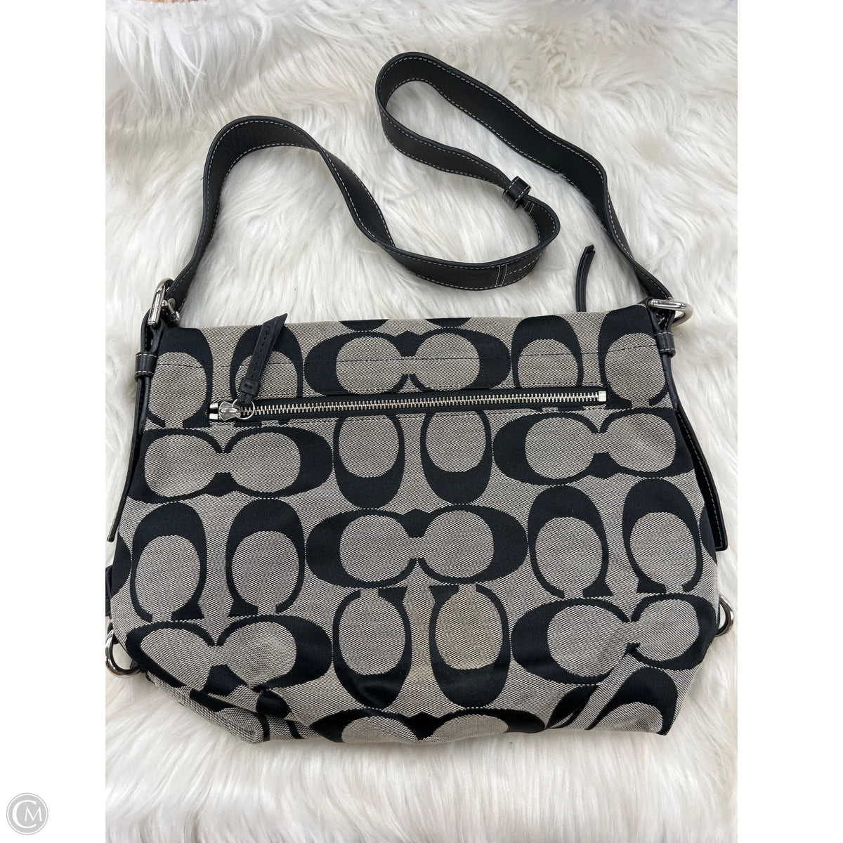 Crossbody Designer By Coach, Size: Medium