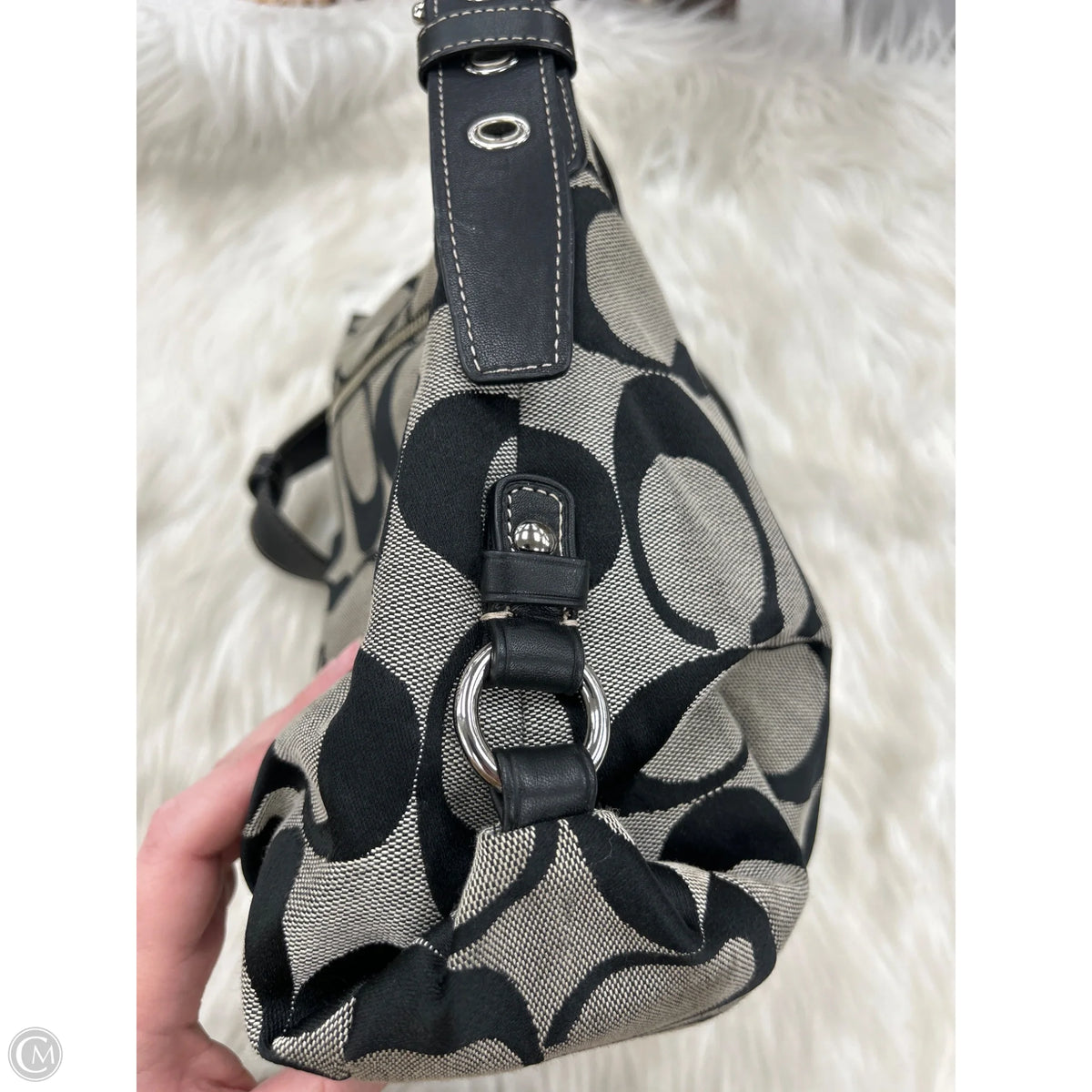 Crossbody Designer By Coach, Size: Medium