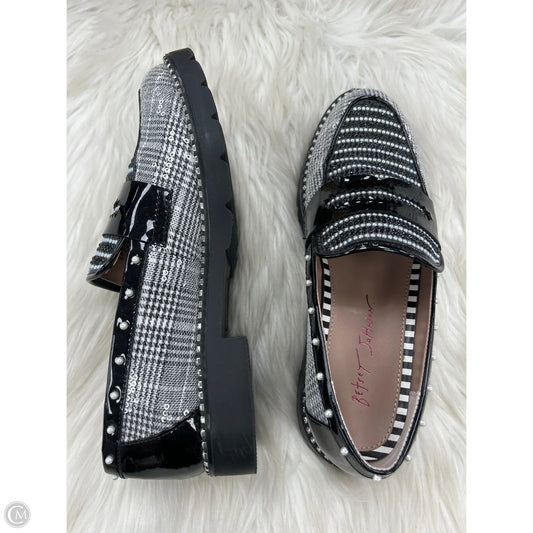 Shoes Flats By Betsey Johnson In Black, Size: 7.5