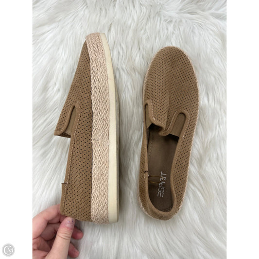Shoes Flats By Esprit In Tan, Size: 8.5