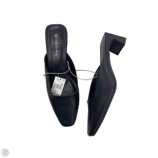 Shoes Heels Kitten By Ophelia Roe In Black, Size: 10