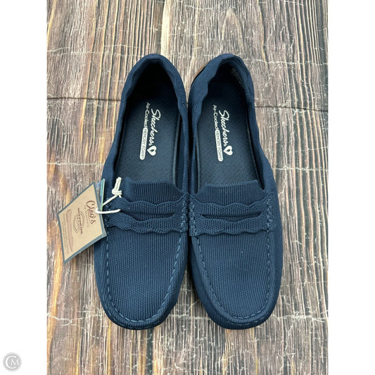 Shoes Flats By Skechers In Navy, Size: 7.5