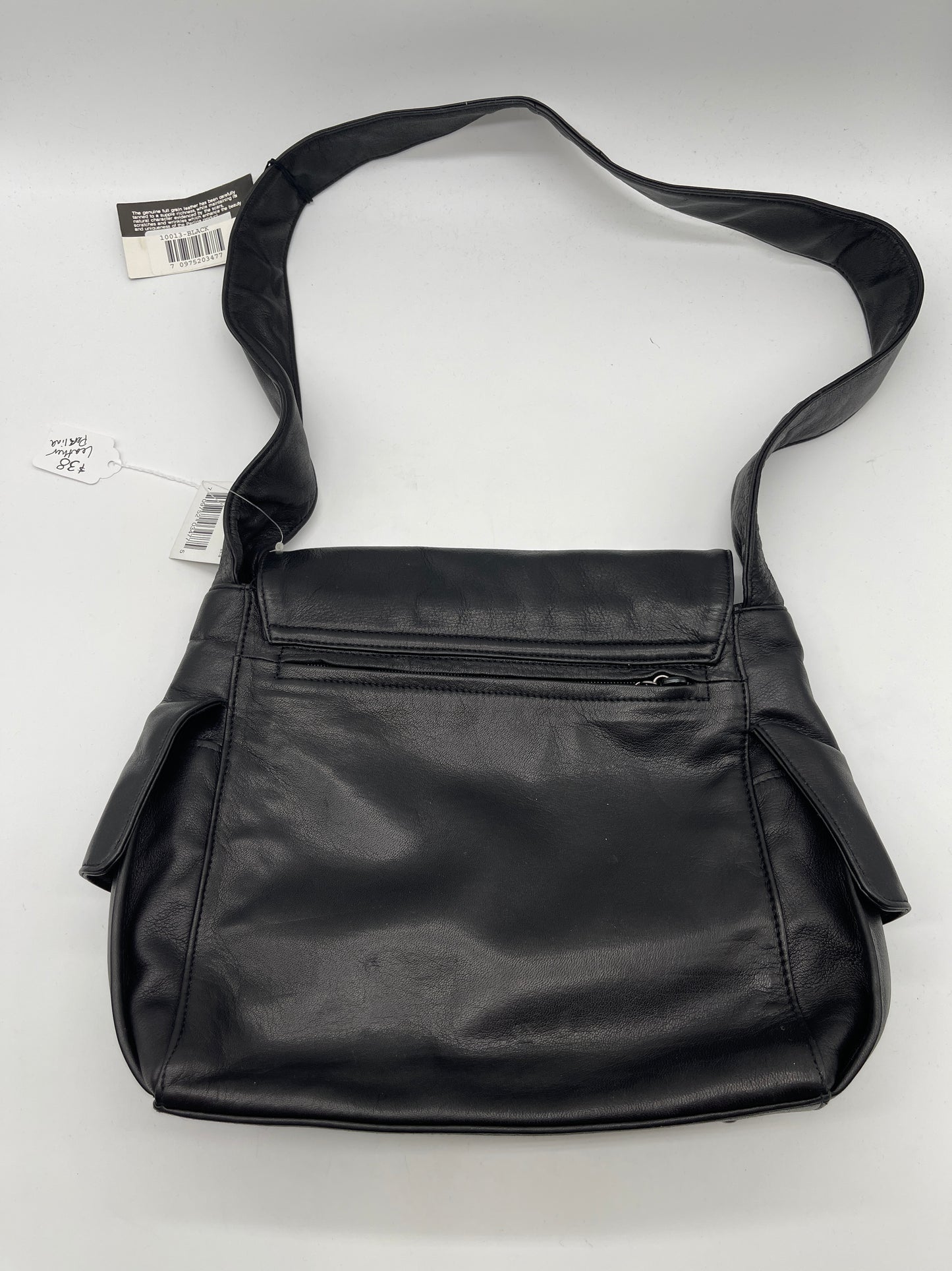 Crossbody Leather Perlina, Size Small