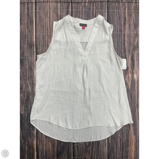 Top Sleeveless By Vince Camuto In White, Size: S