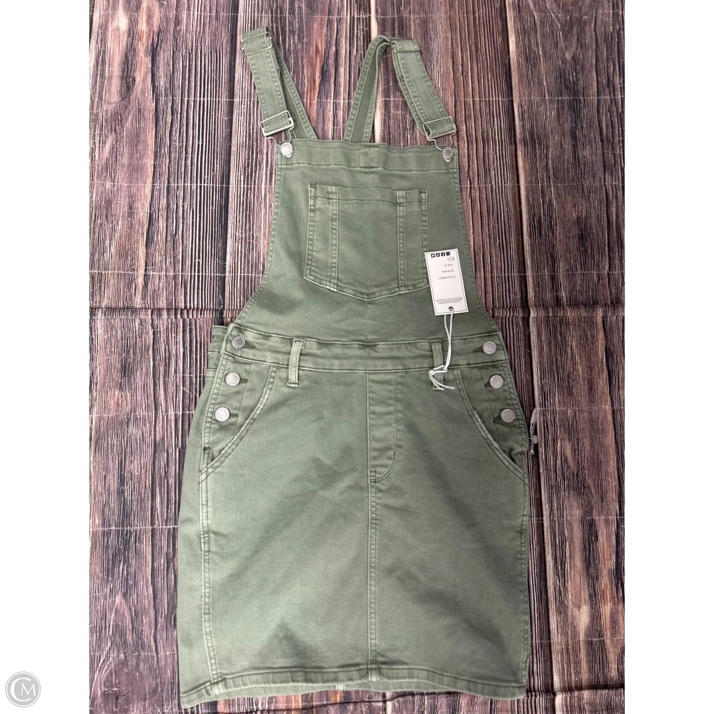 Shortalls By Judy Blue In Green, Size: M