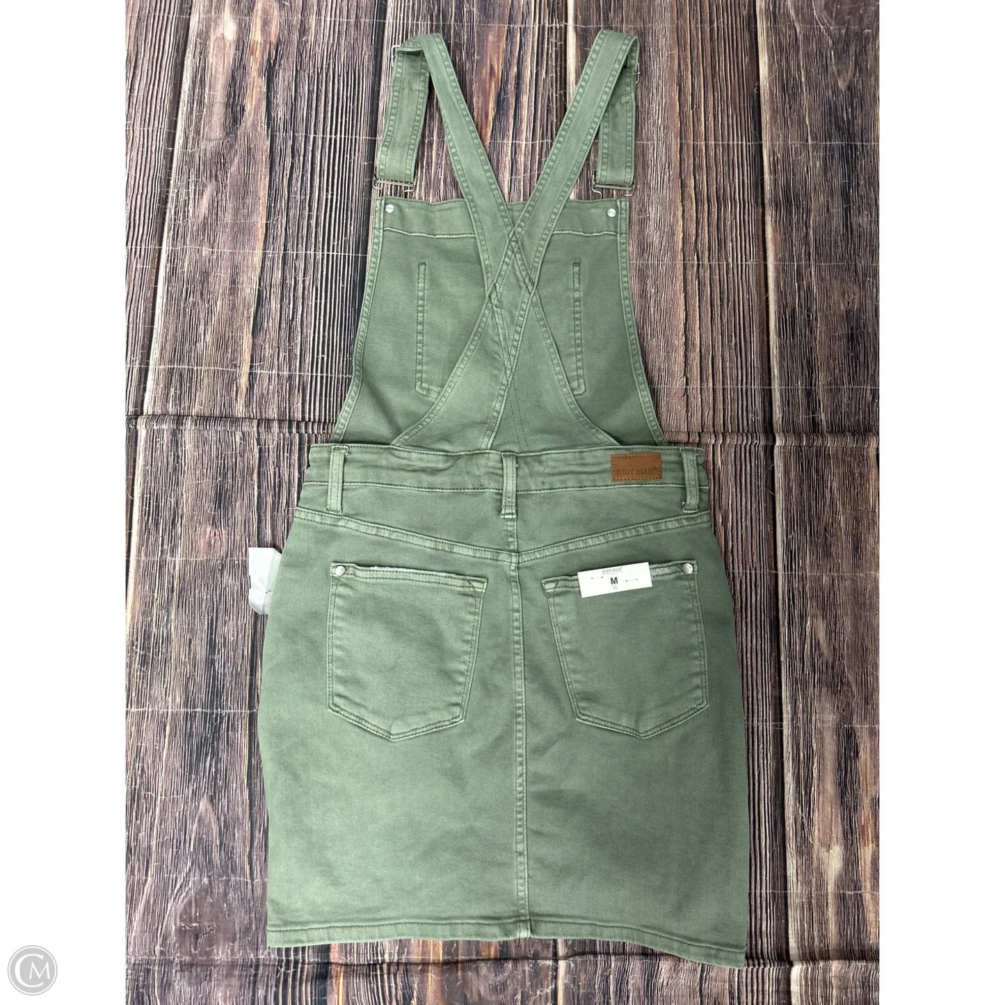 Shortalls By Judy Blue In Green, Size: M