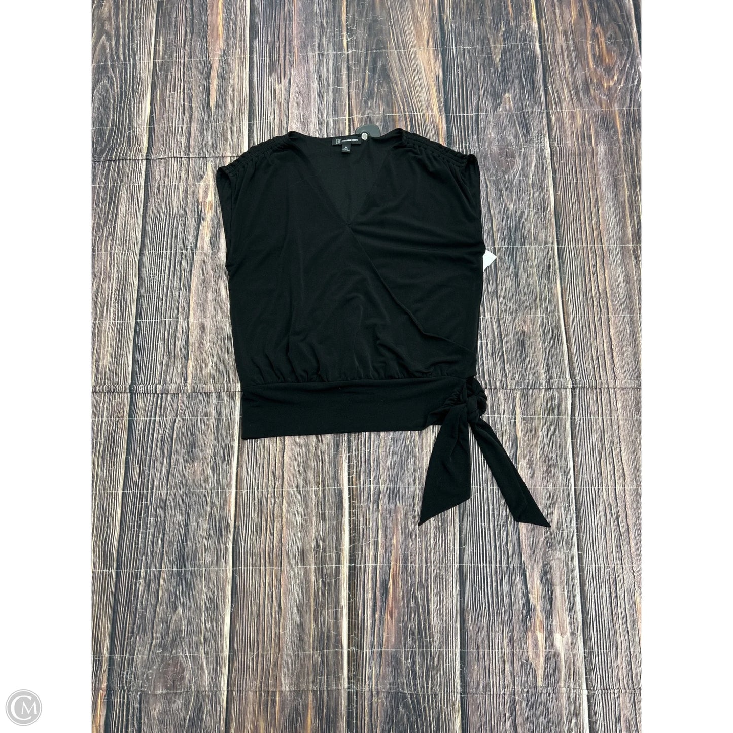 Top Sleeveless By Inc In Black, Size: M