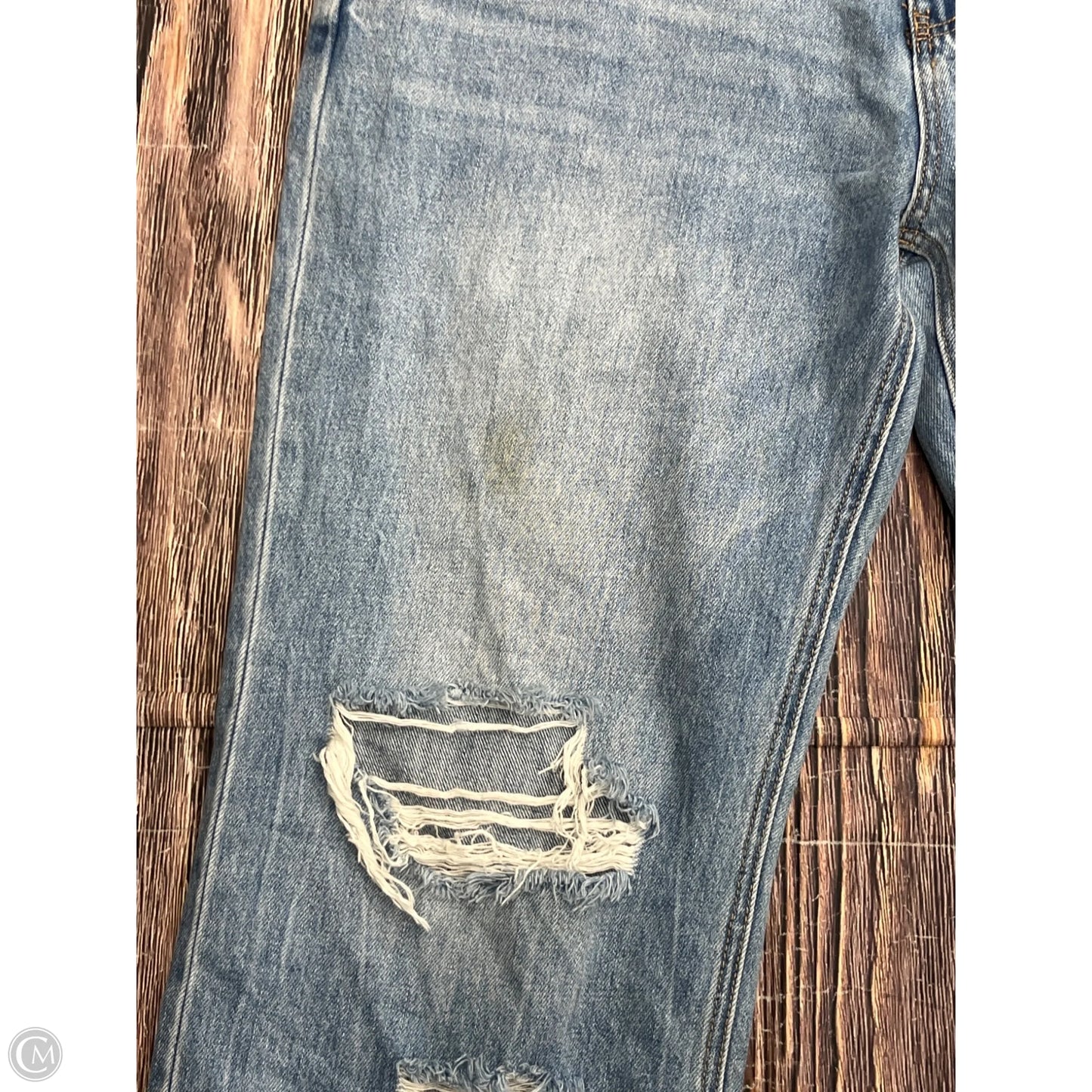 Jeans Wide Leg By Vervet In Blue, Size: 14