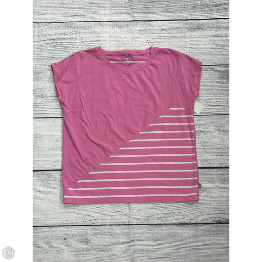 Top Short Sleeve By Talbots In Pink, Size: Xs