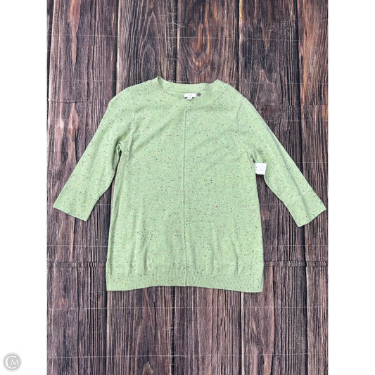 Sweater By J. Jill In Green, Size: Xs