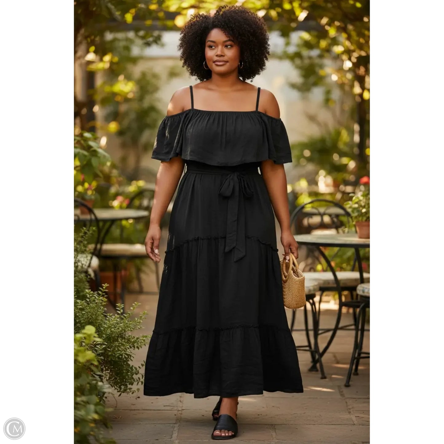 Dress Casual Maxi By Avenue In Black, Size: 4x