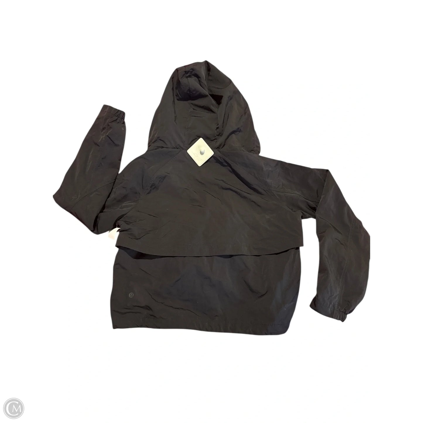 Jacket Windbreaker By Lululemon In Black, Size: 4