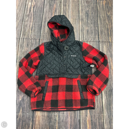 Jacket Faux Fur & Sherpa By Columbia In Red, Size: M