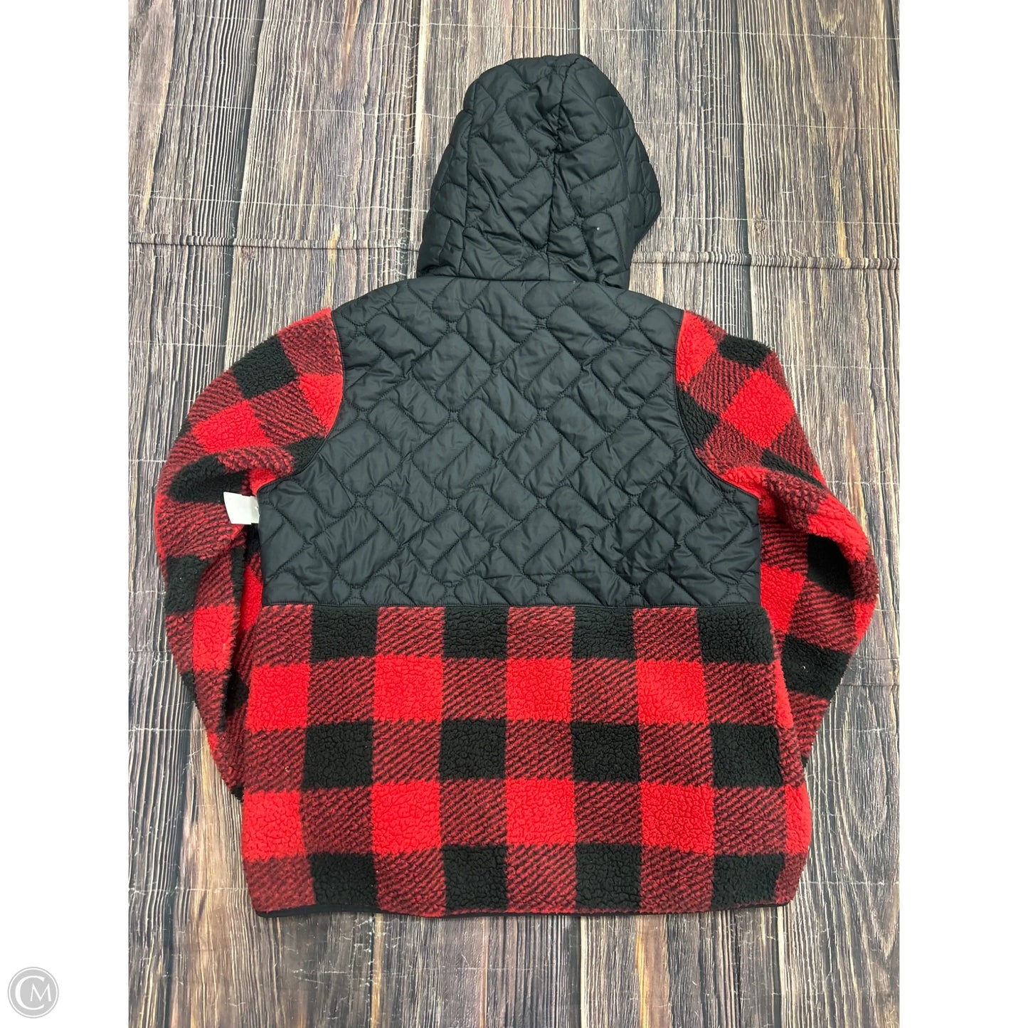 Jacket Faux Fur & Sherpa By Columbia In Red, Size: M