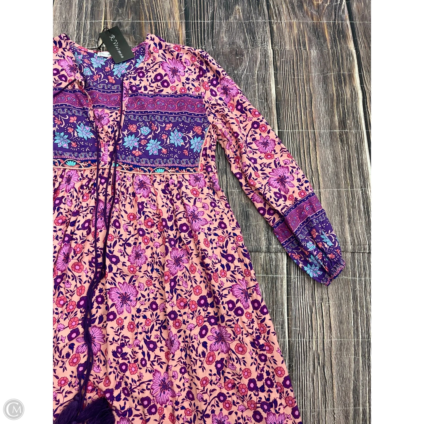Dress Casual Short By Clothes Mentor In Purple, Size: M