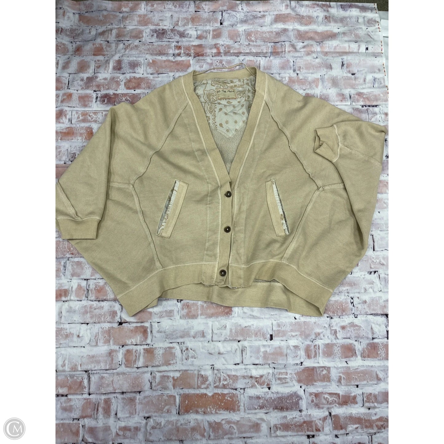 Jacket Faux Fur & Sherpa By Free People In Tan, Size: Xs