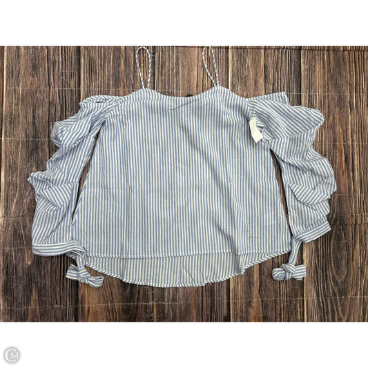 Top Long Sleeve By Clothes Mentor In Blue, Size: S