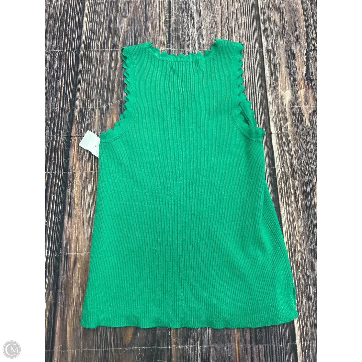 Tank Top By Marled In Green, Size: M