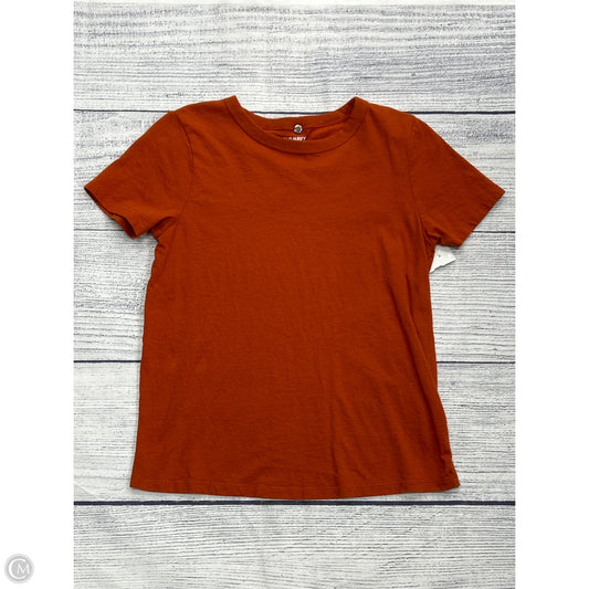 Top Short Sleeve By Old Navy In Orange, Size: Xs