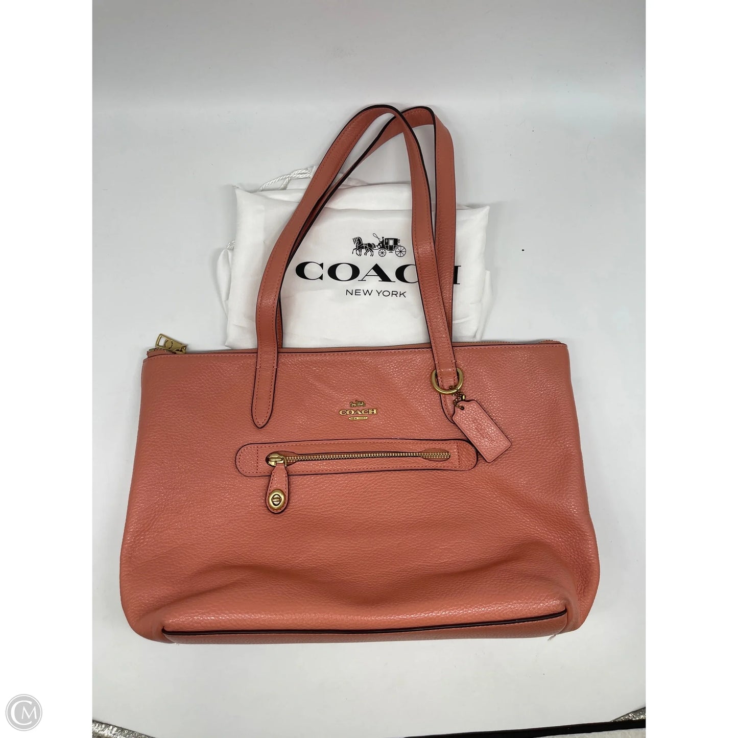 Handbag Designer By Coach, Size: Large