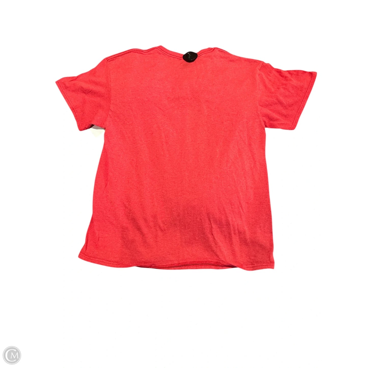 Top Short Sleeve By Clothes Mentor In Red, Size: L