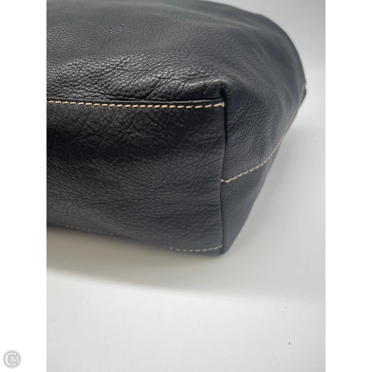 Handbag Leather By Clothes Mentor, Size: Large
