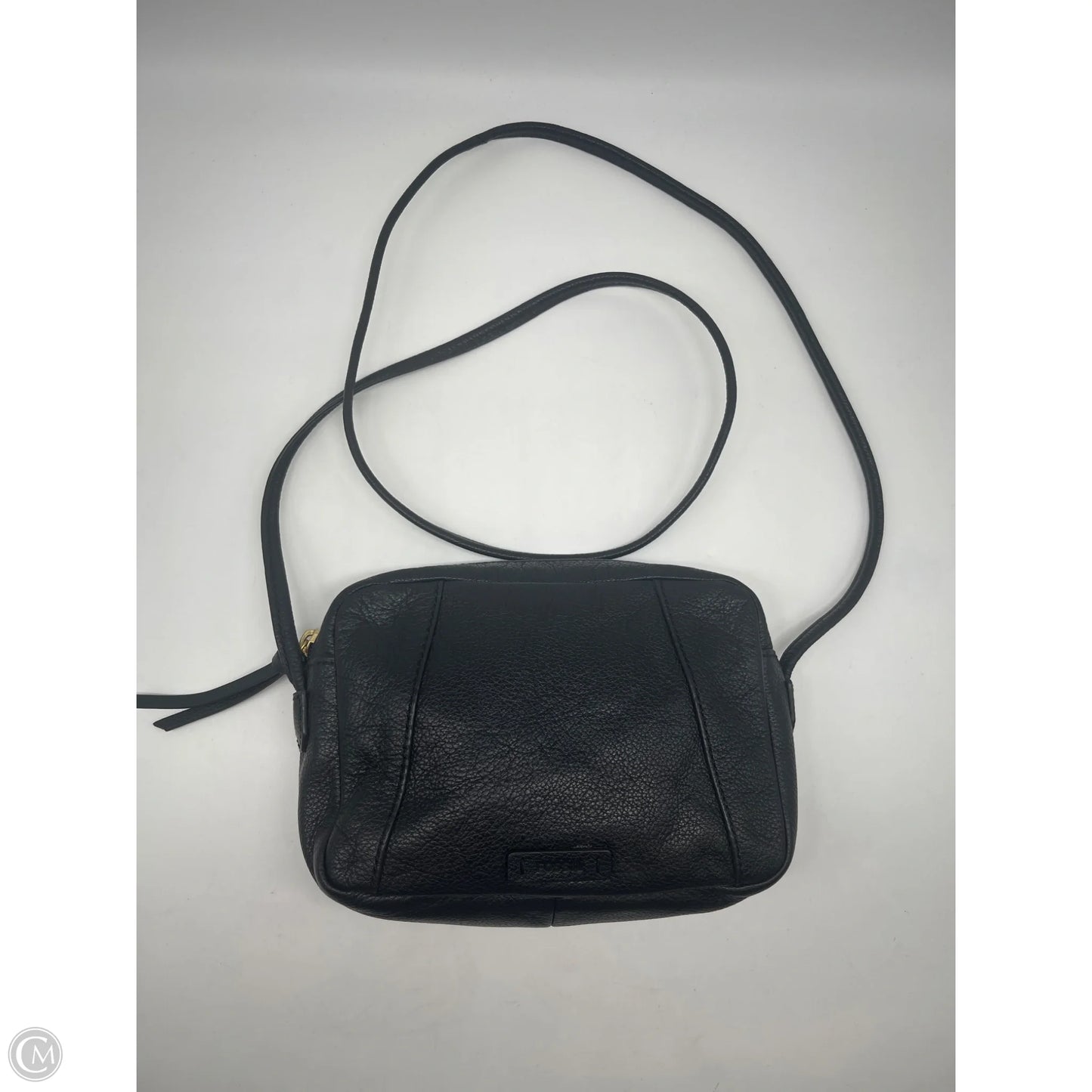 Crossbody Leather By Fossil, Size: Small