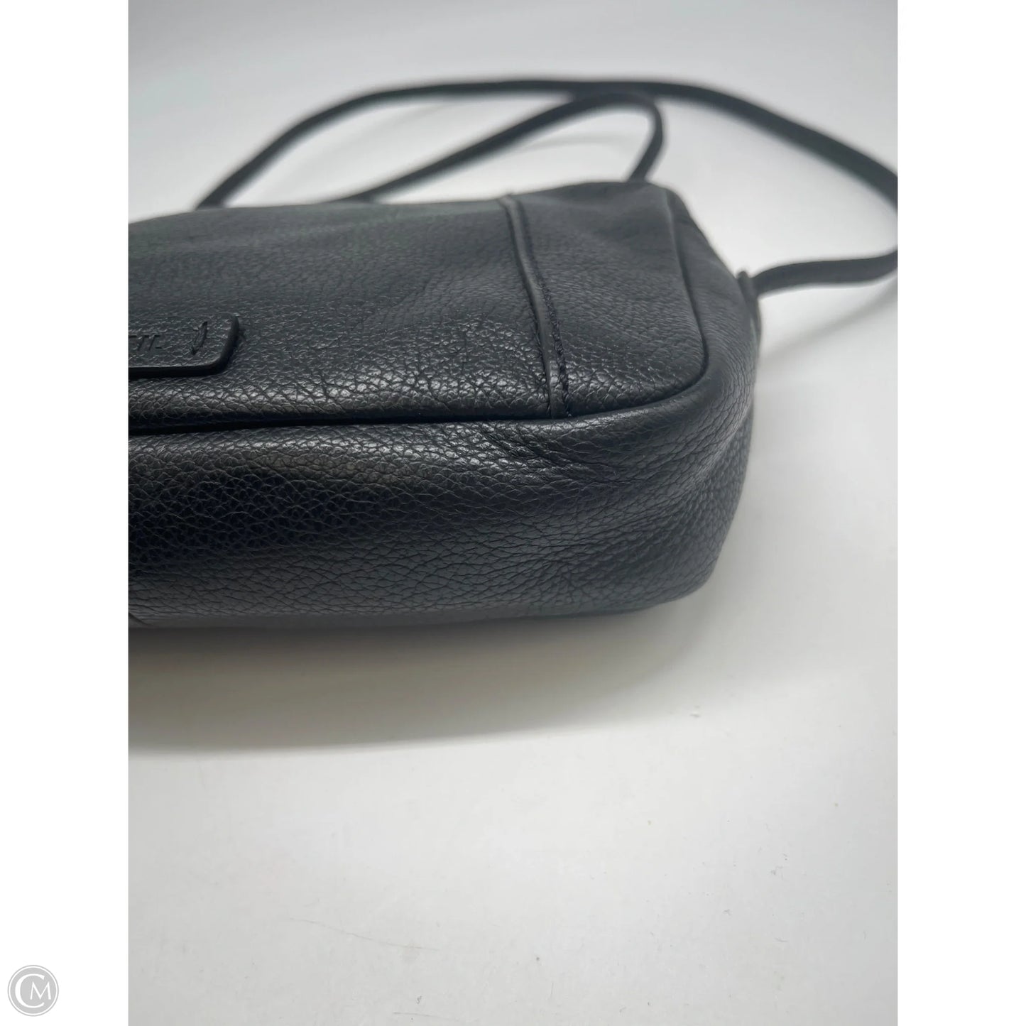 Crossbody Leather By Fossil, Size: Small