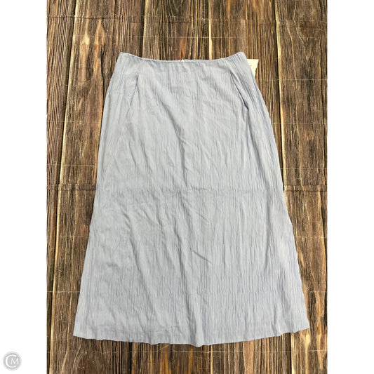 Skirt Midi By Clothes Mentor In Blue, Size: 4