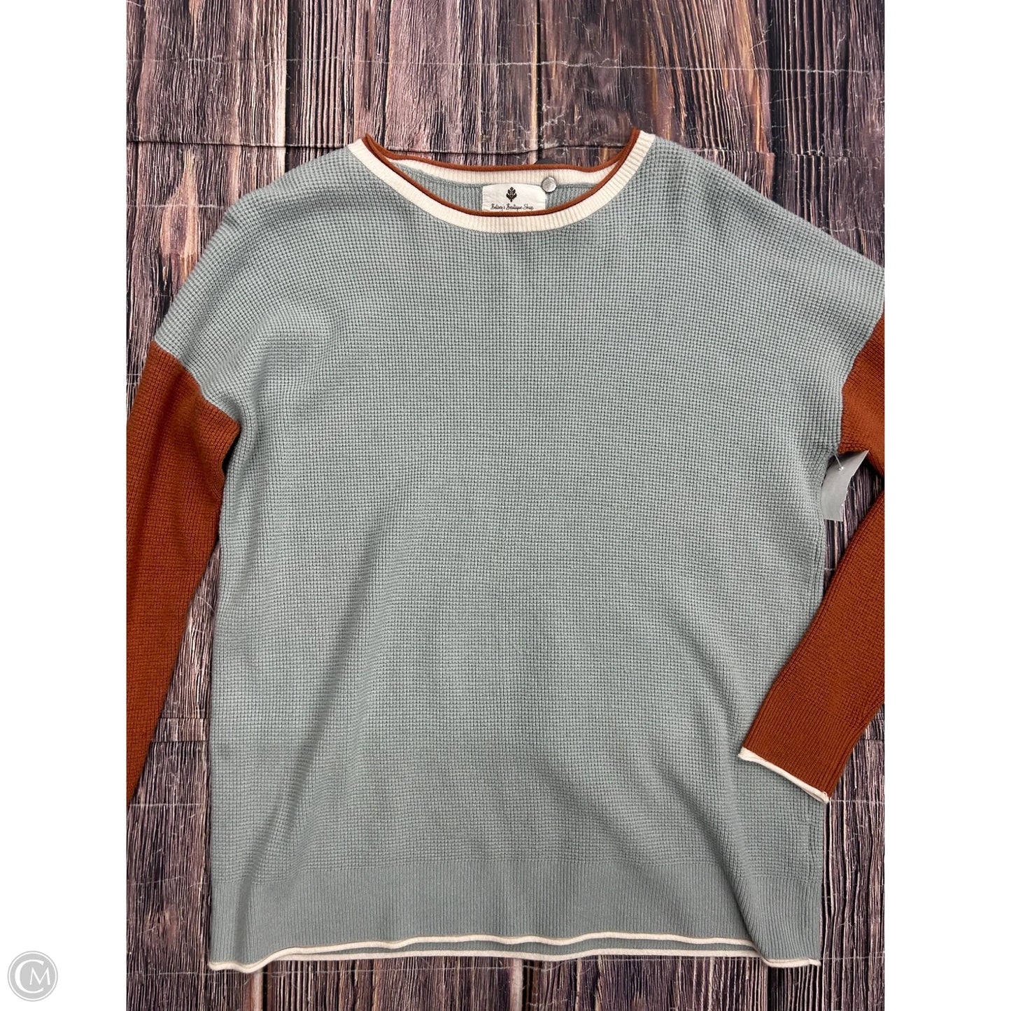 Sweater By Betseys Boutique Shop In Green, Size: S
