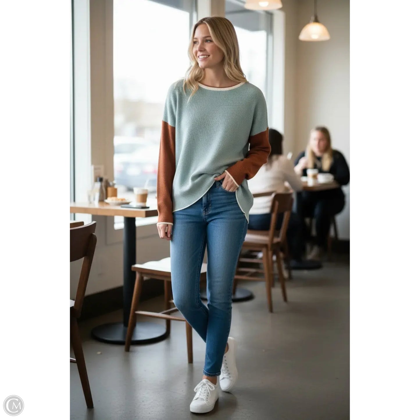 Sweater By Betseys Boutique Shop In Green, Size: S