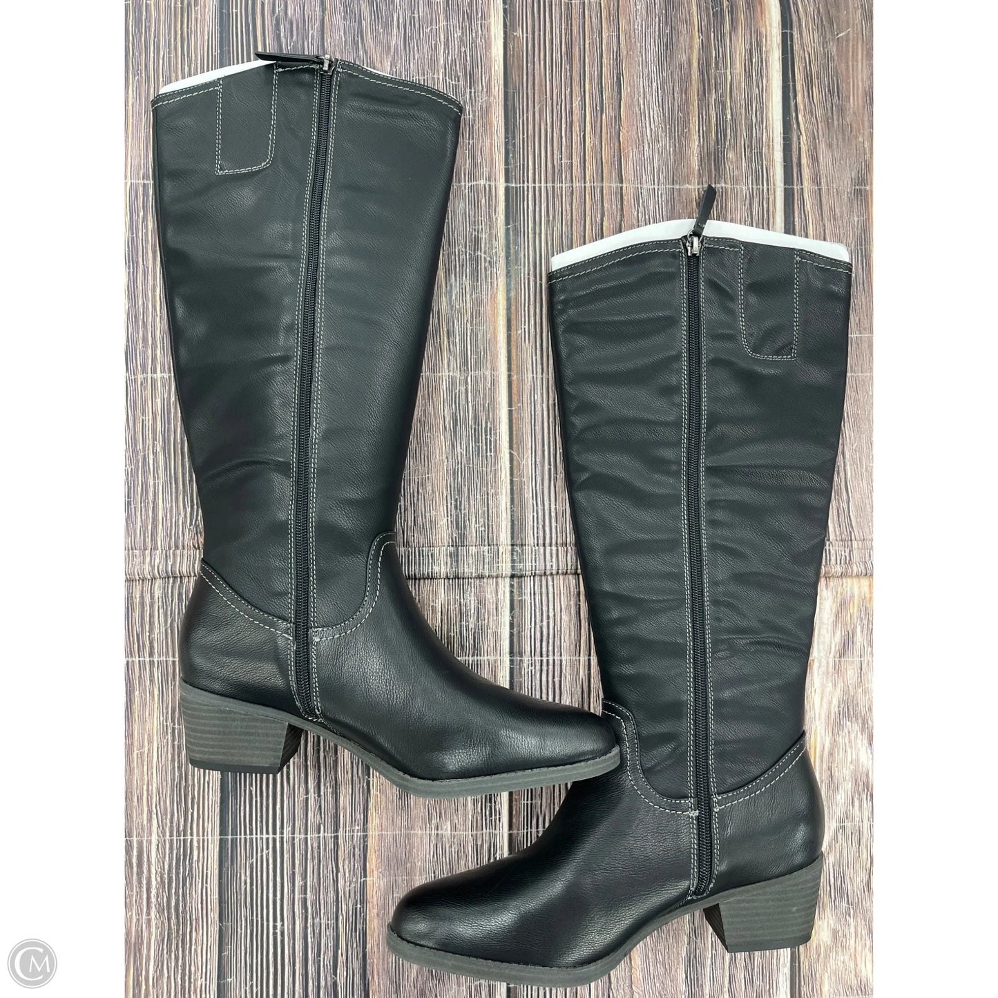 Boots Knee Flats By Naturalizer In Black, Size: 11