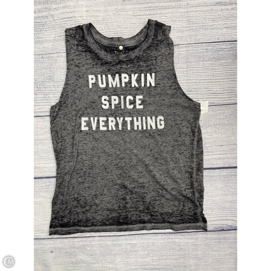 Tank Top By Fifth Sun In Grey, Size: L