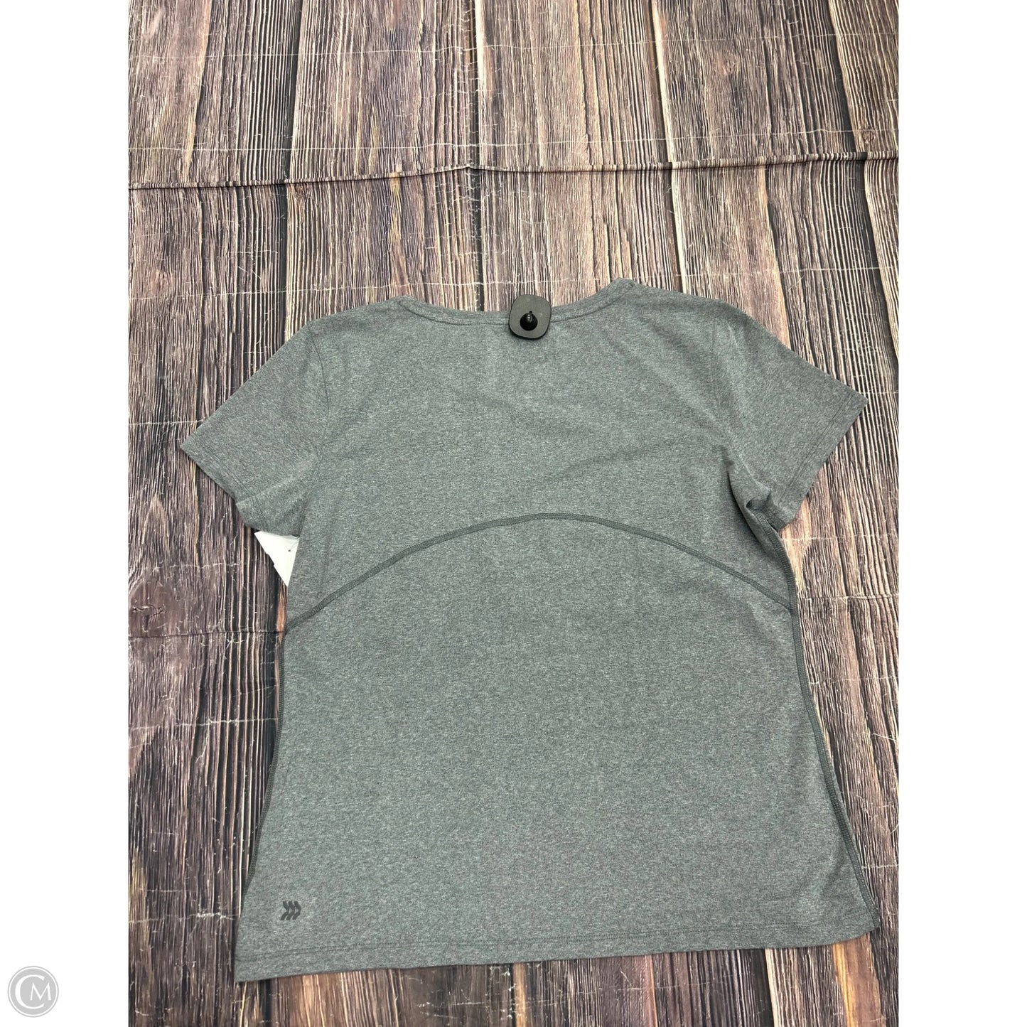 Athletic Top Short Sleeve By Universal Thread In Grey, Size: M