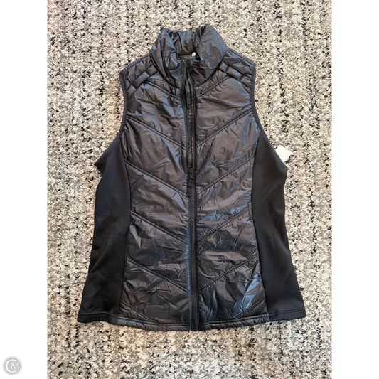 Vest Puffer & Quilted By Avia In Black, Size: L