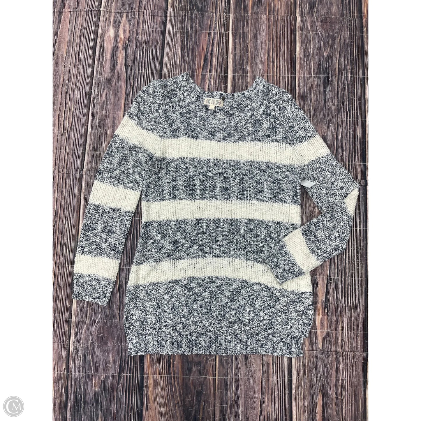 Sweater By Pink Rose In Blue, Size: L