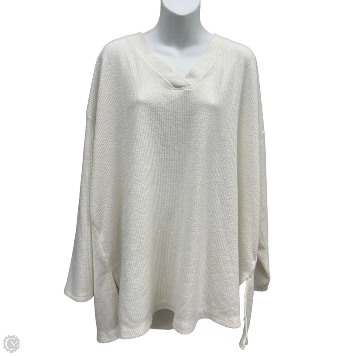 Sweater By Old Navy In Cream, Size: 3x