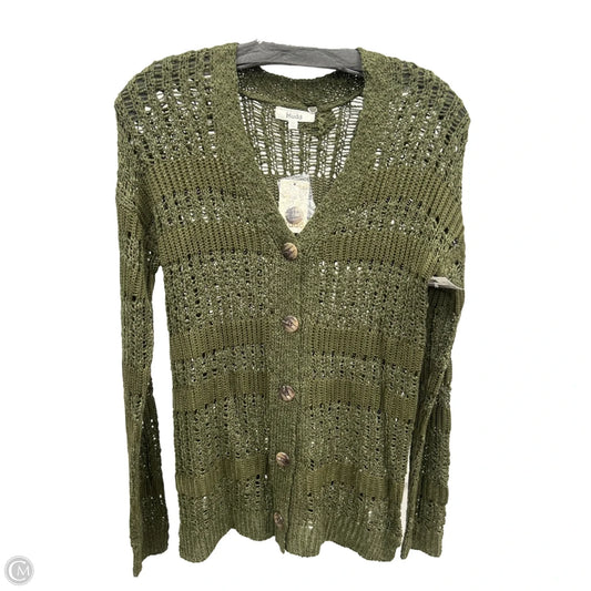 Cardigan By Mudd In Green, Size: Xs