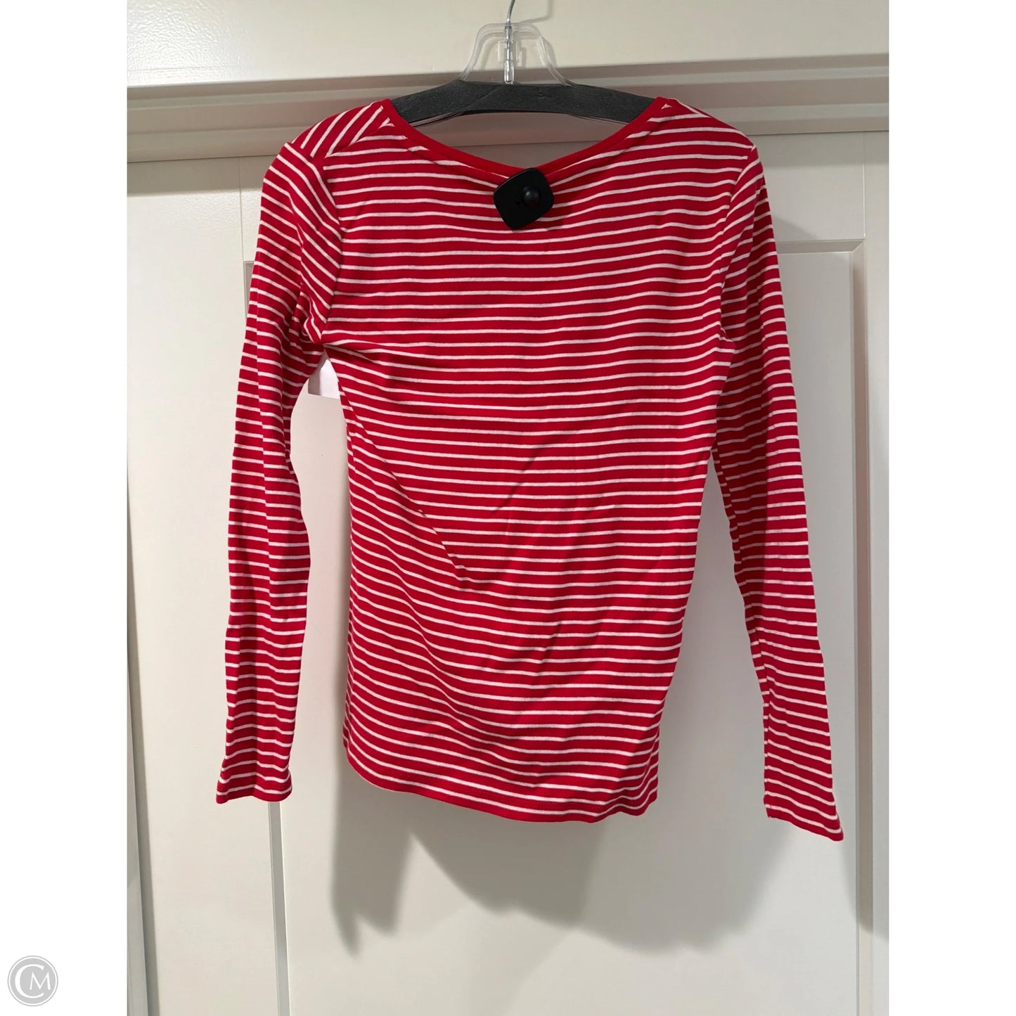 Top Long Sleeve By Talbots In Red, Size: Xs
