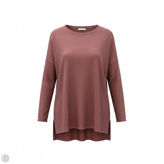 Top Long Sleeve By Tea N Rose In Pink, Size: L