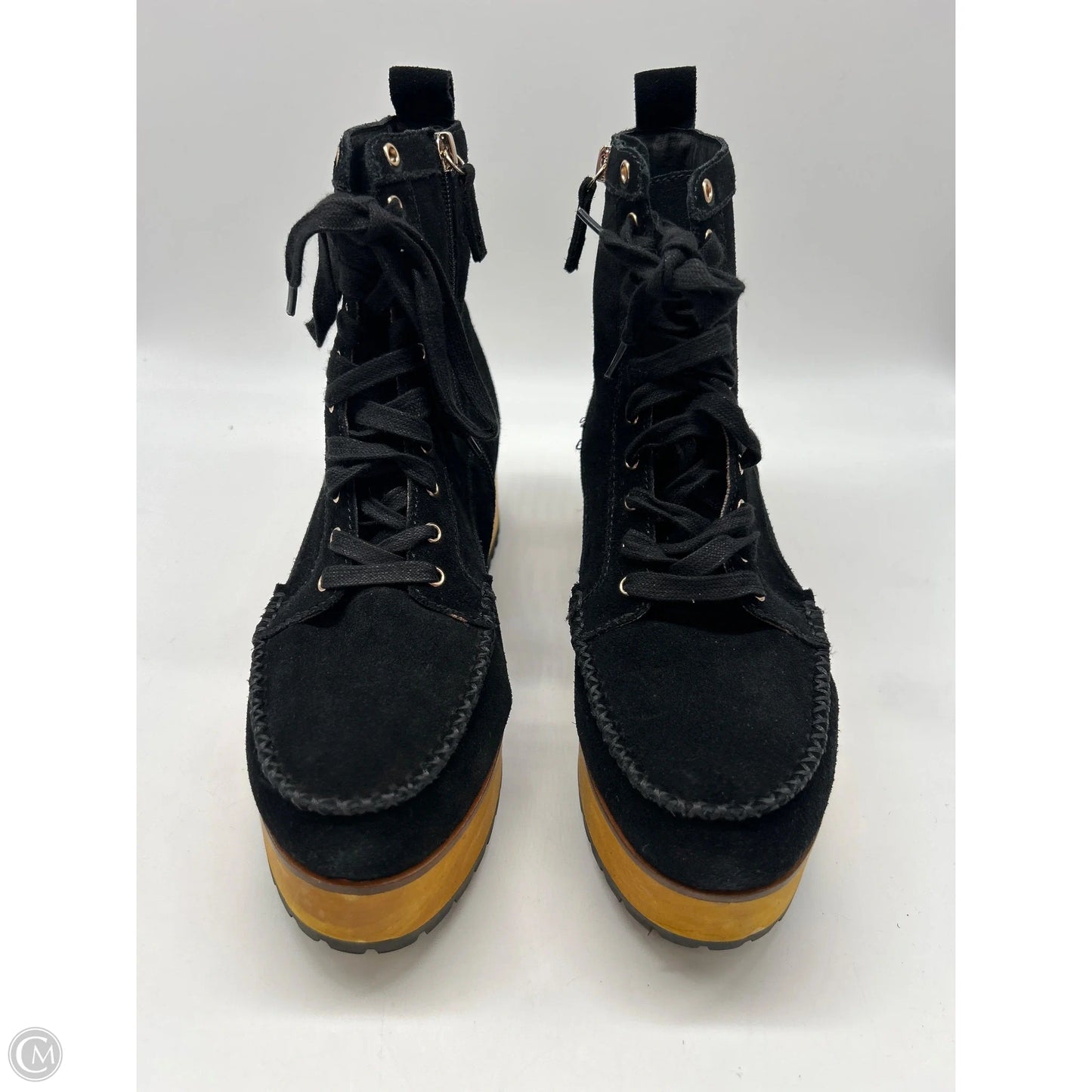 Boots Ankle Heels By Kelsi Dagger In Black, Size: 11