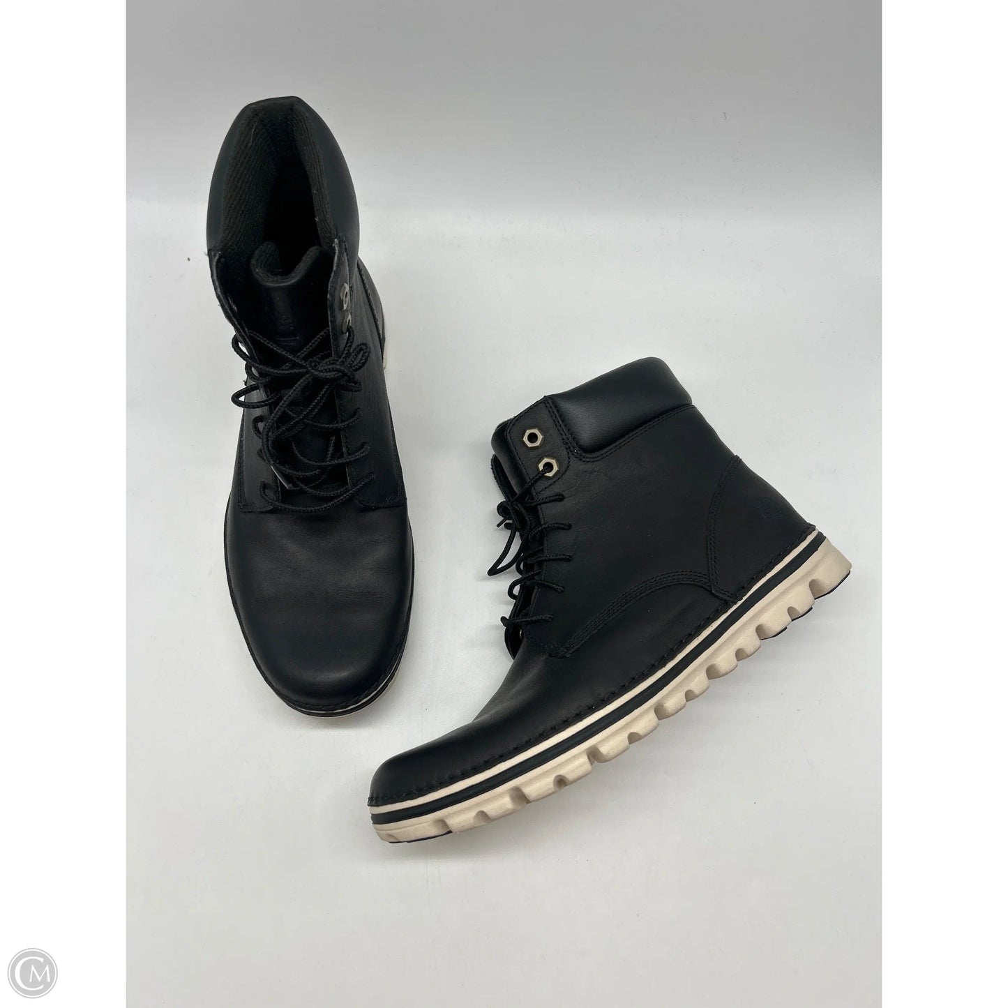 Boots Ankle Flats By Timberland In Black, Size: 8.5