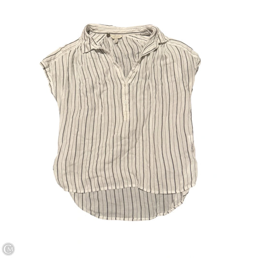 Top Short Sleeve By Lucky Brand In White, Size: S