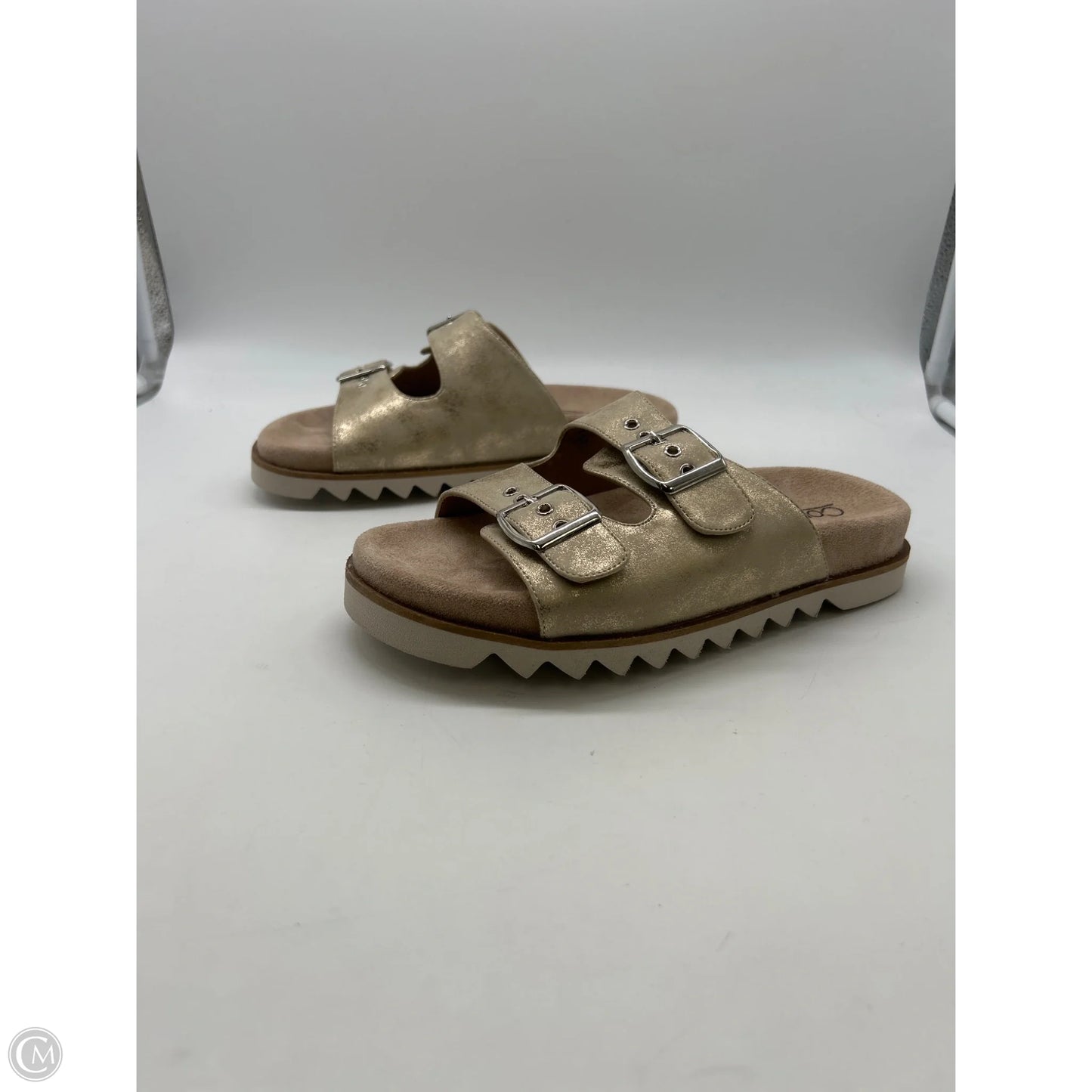 Sandals Flats By Corkys In Gold, Size: 7