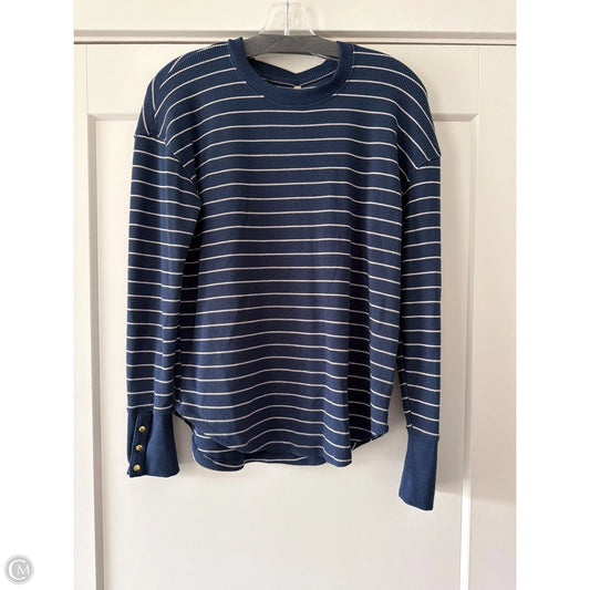 Top Long Sleeve By Sonoma In Blue, Size: S