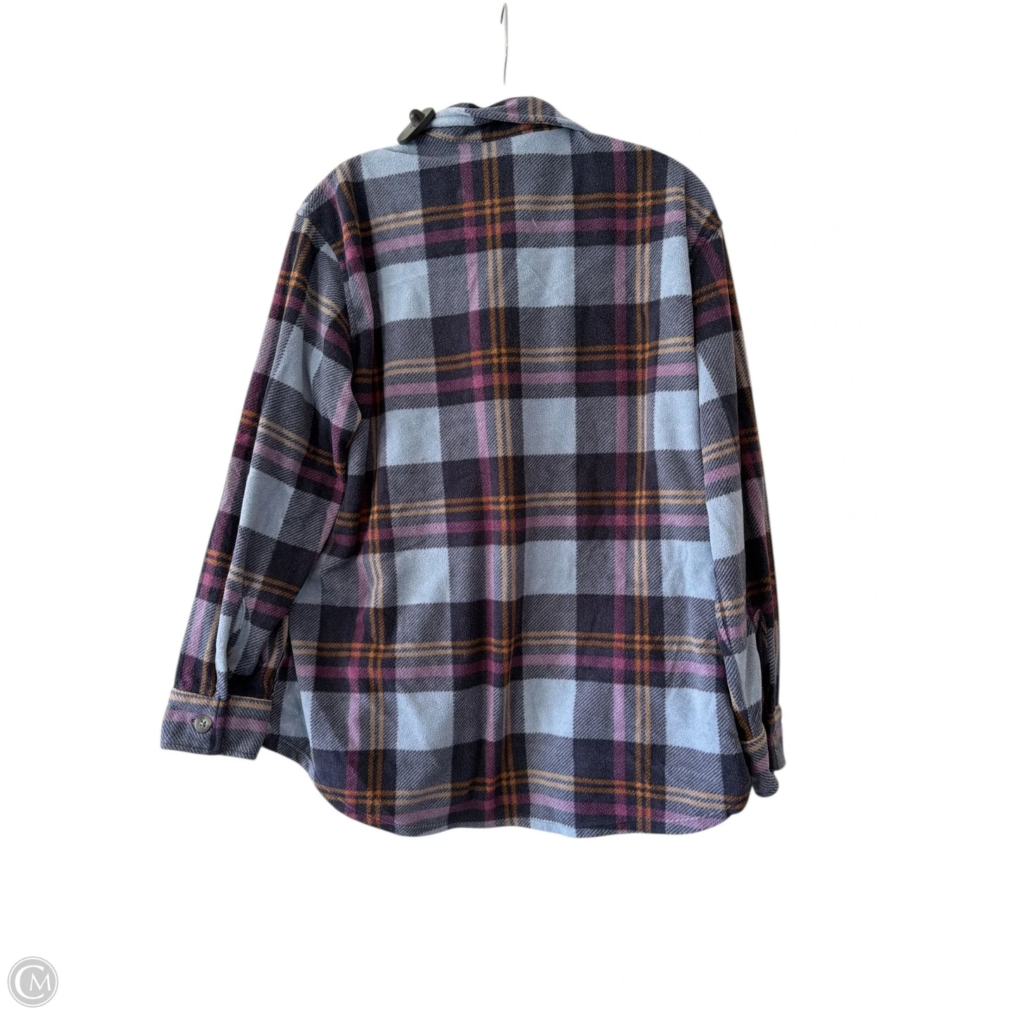Top Long Sleeve By Eddie Bauer In Purple, Size: L