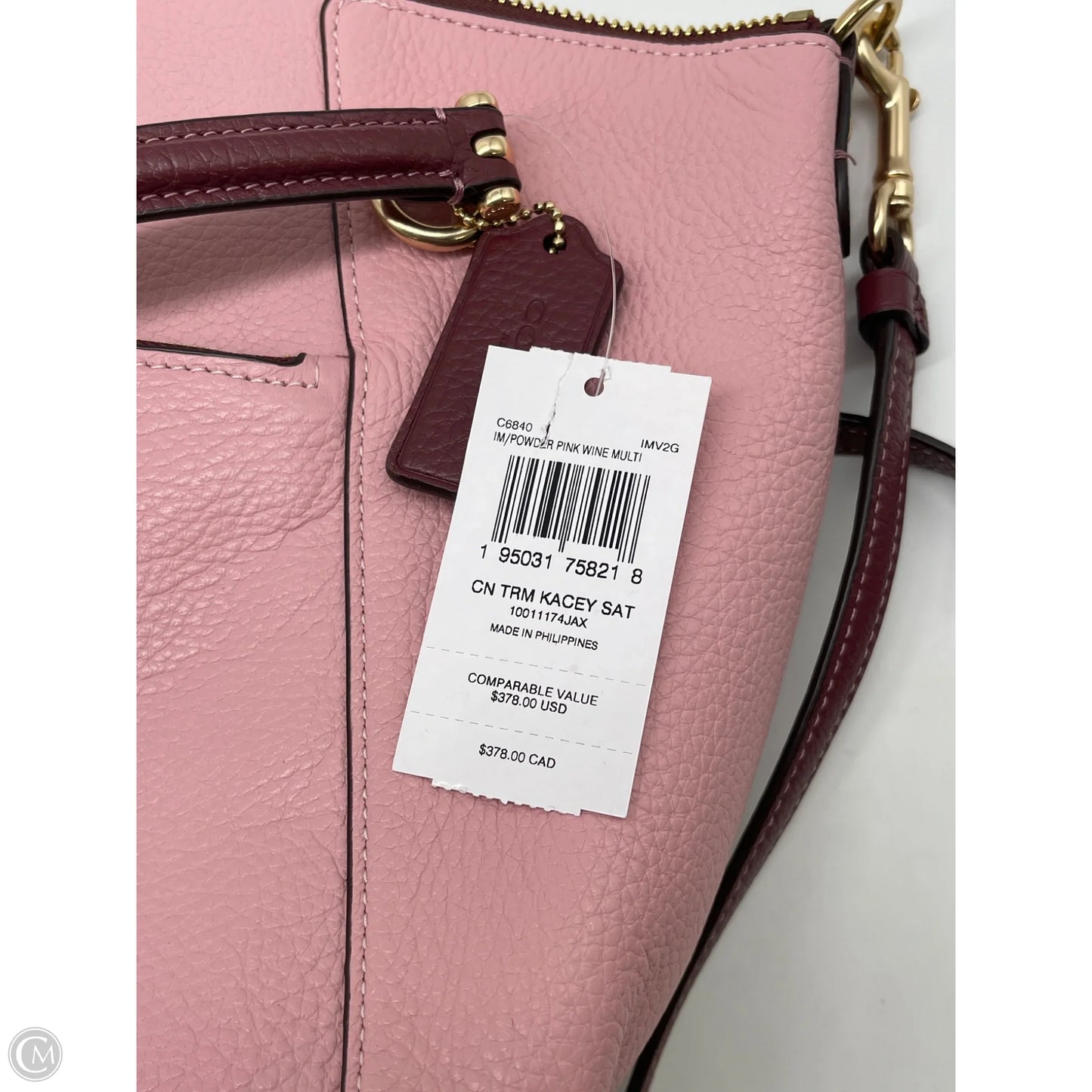 Crossbody Designer By Coach, Size: Medium